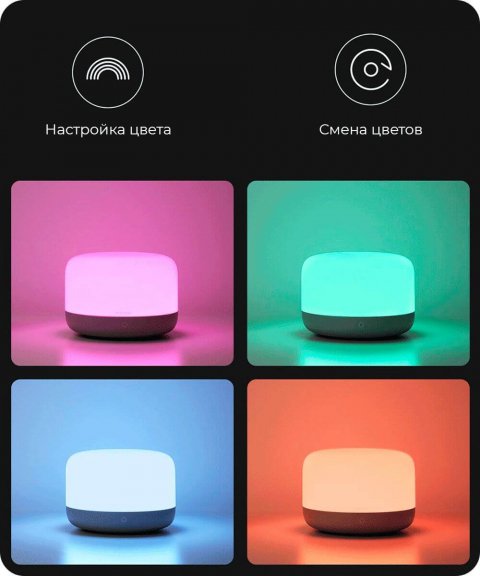 Настольная лампа Yeelight LED Bedside Lamp D2 YLCT01YL