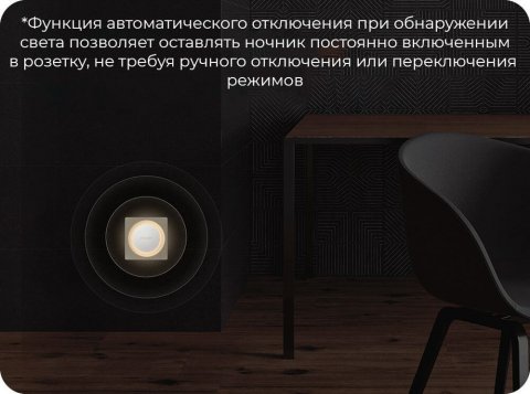 Ночник Yeelight Plug-in Nightlight YLYD11YL