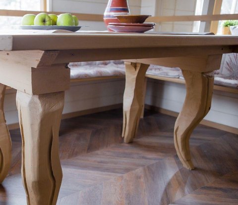 Замковый виниловый пол Vinilam Parquet Chevron RI153610CL4 Шеврон Нормандия