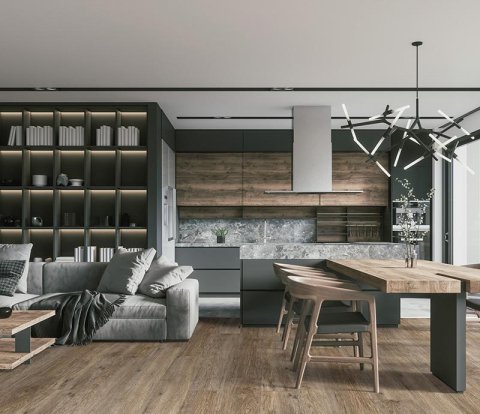 Виниловый SPC ламинат Stronghold ELTZ 8005-100 Дуб Нойс