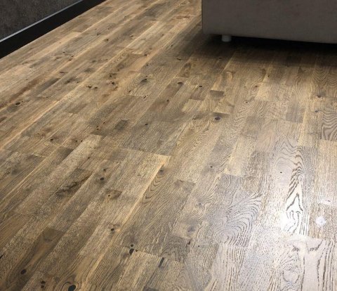 Паркетная доска Upofloor Дуб Ginger Brown Matt 3S