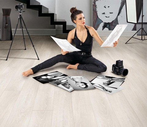 Ламинат Tarkett Estetica Дуб Натур белый