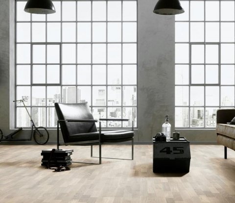 Паркетная доска Focus Floor Classic Дуб Calima White Oiled 3S