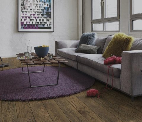 Паркетная доска DuoWood Дуб Premium 138 Artist Brown