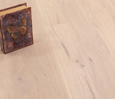 Паркетная доска DuoWood Дуб Premium 138 Artist White