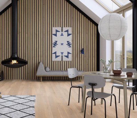 Паркетная доска DuoWood Дуб Premium Mercury White Oiled