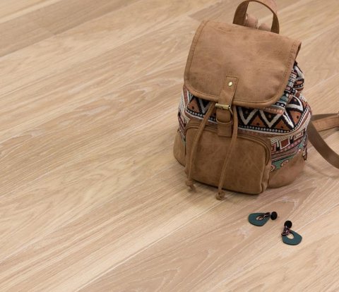 Паркетная доска DuoWood Дуб Premium Mercury White Oiled