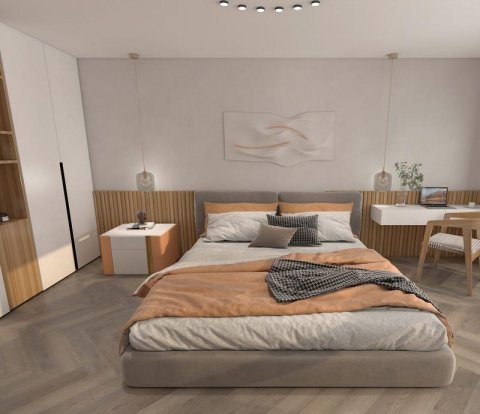 Замковый виниловый пол Floorwood Authentic 1502 Оранжевый цветок