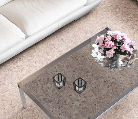 Пробковое напольное покрытие Corkstyle Corkwise P999 Creme - клеевое