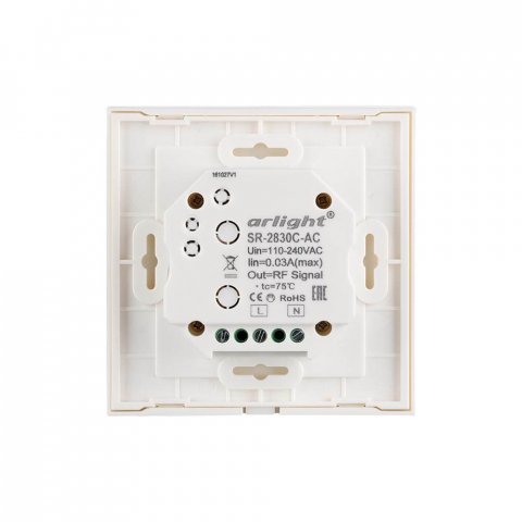 Панель управления Arlight Sens SR-2830C-AC-RF-IN White 021035