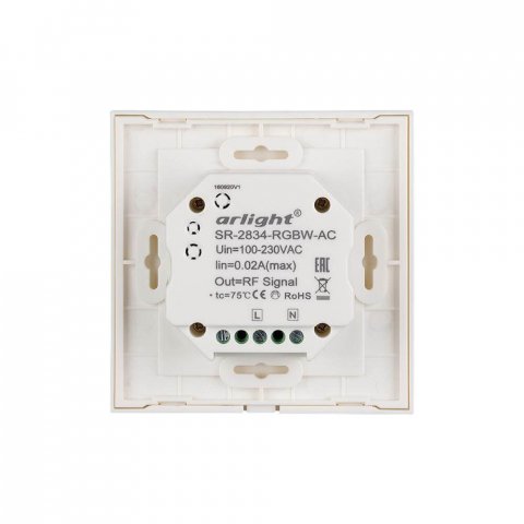 Панель управления Arlight Sens SR-2834RGBW-AC-RF-IN White 022196