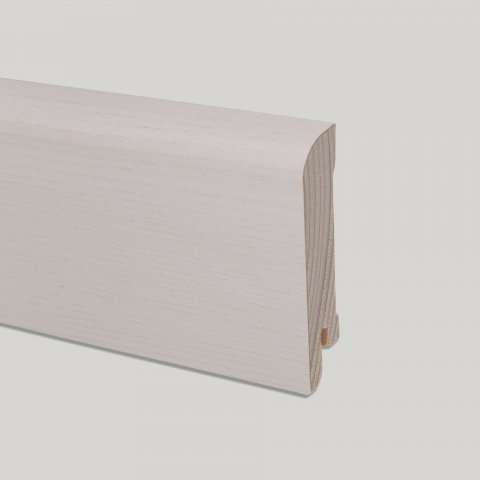 Плинтус Pedross Ясень Белый 70 х 15 х 2500 мм