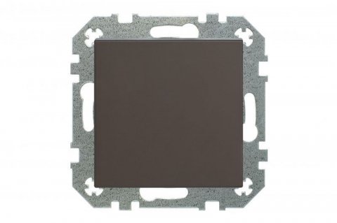 Переключатель одноклавишный Liregus коричневый омбре 29-008