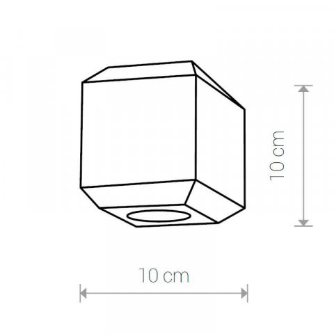 Плафон Nowodvorski Cameleon Geometric B 8425