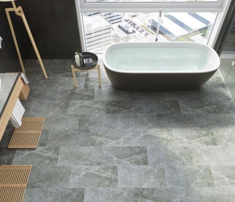 Кварцевый плинтус Fargo Stone 67S455 Платиновый Агат