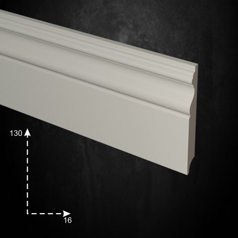 ПЛИНТУС PN 140 (130*16*2000 мм)