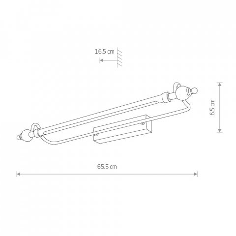 Подсветка для картин Nowodvorski Rembrant Led M 8166