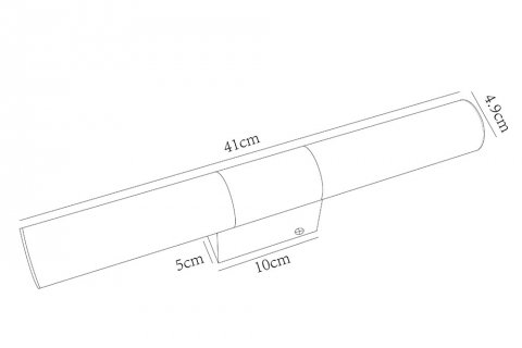 Подсветка для зеркал Arte Lamp Callisto A2828AP-1AB