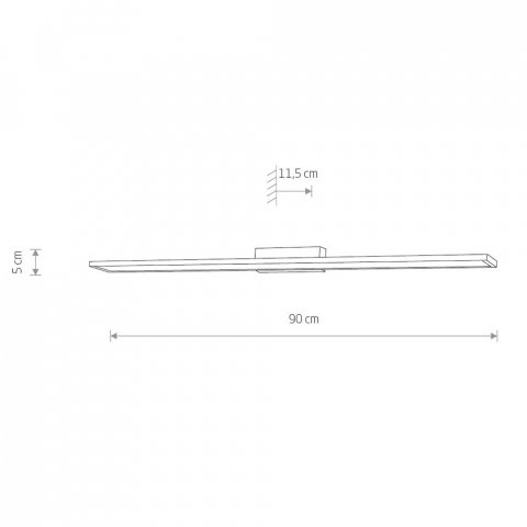 Подсветка для зеркал Nowodvorski Lath Led 8175