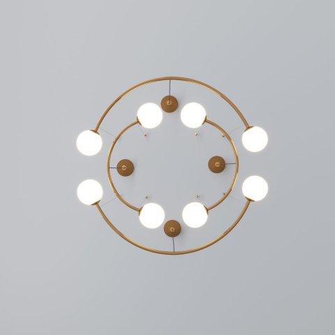 Подвесная люстра Bogates Brook 359/8 латунь