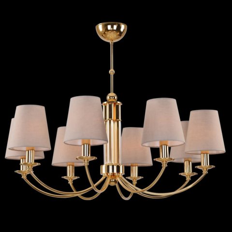 Подвесная люстра Crystal Lux Camila SP8 Gold