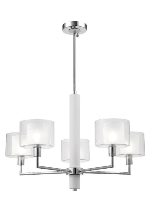 Подвесная люстра Crystal Lux Maestro SP-PL5 Chrome