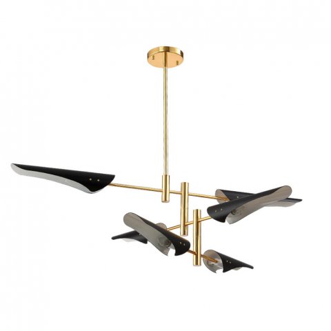 Подвесная люстра Crystal Lux Rafael SP6 Gold