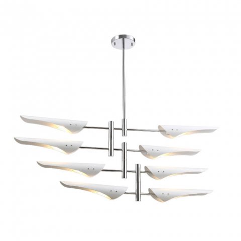 Подвесная люстра Crystal Lux Rafael SP8 Chrome