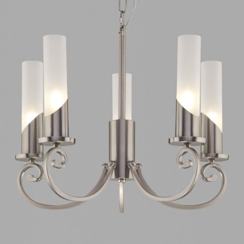 Подвесная люстра Eurosvet Banci 60117/5 никель