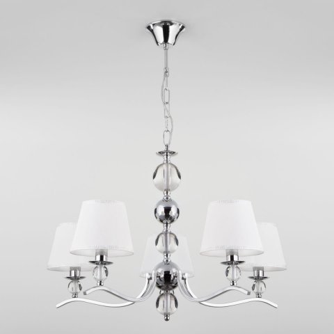Подвесная люстра Eurosvet Sortino 60097/5 хром