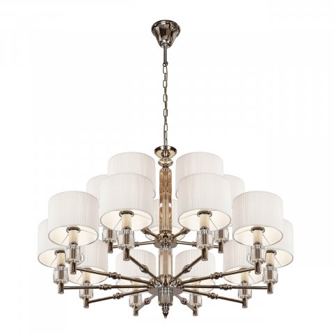 Подвесная люстра iLamp Alexa P2404-10+5 Nickel