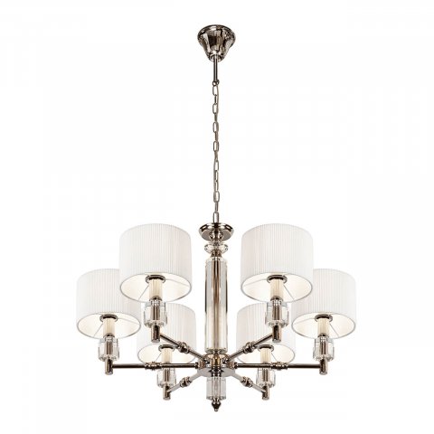 Подвесная люстра iLamp Alexa P2404-6 Nickel