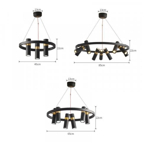 Подвесная люстра Imperium Loft Spoor 213697-26