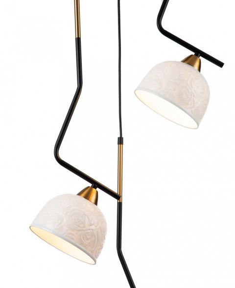 Подвесная люстра Indigo Attimo 10005/3P Black V000155