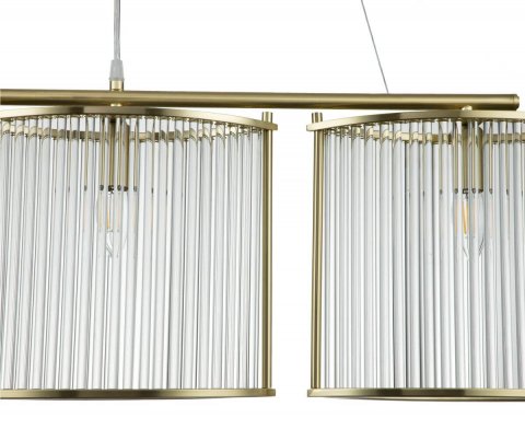 Подвесная люстра Indigo Corsetto 12003/3PL Gold V000071