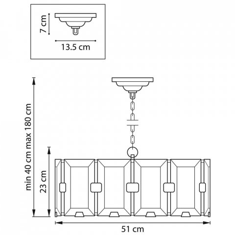 Подвесная люстра Lightstar Novara 713267