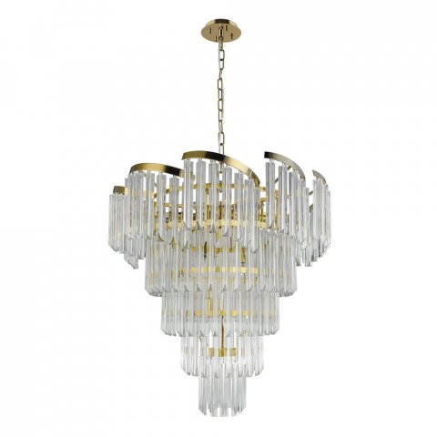 Подвесная люстра Lumien Hall Гарленда LH0042/18P-GDCG