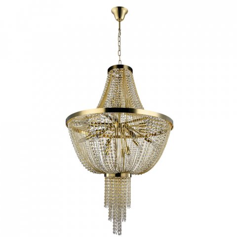Подвесная люстра Lumien Hall Лиссоне LH0043/18P-GDCG