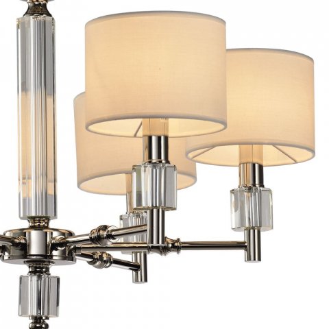 Подвесная люстра Lumien Hall Малье LH1053/6H-NK-WT