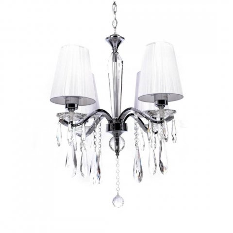 Подвесная люстра Lumina Deco Alessia LDP 1726-4 CHR