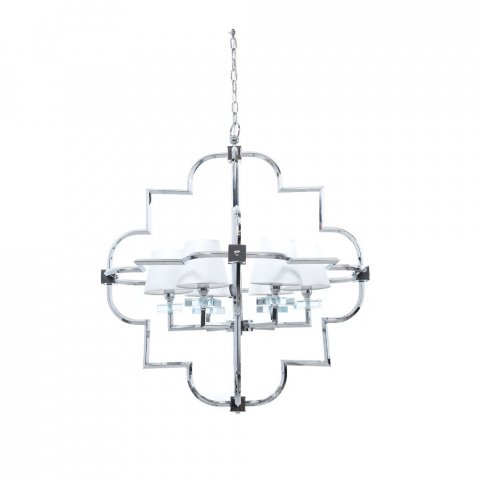 Подвесная люстра Lumina Deco Baltimore LDP 8020-6 CHR+WT