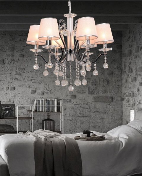 Подвесная люстра Lumina Deco Bellisica LDP 8033-6 SL