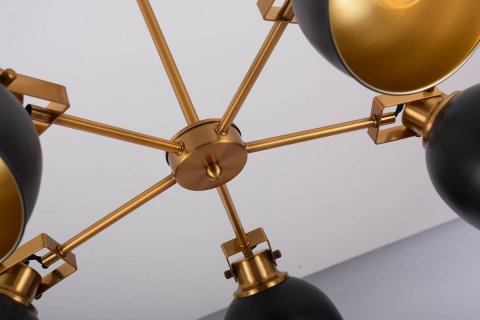 Подвесная люстра Lumina Deco Belmonti LDP D017-5 BK