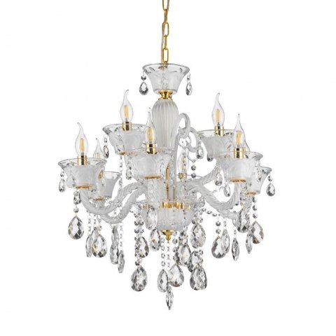 Подвесная люстра Lumina Deco Eliza LDP 7028-6+3 WT