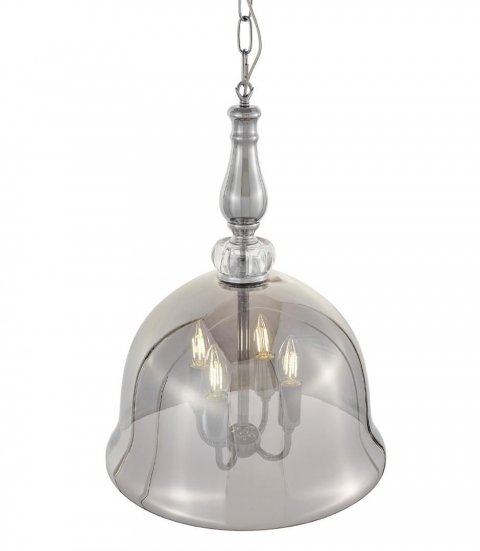 Подвесная люстра Lumina Deco Helmetti LDP 6821-4 CHR