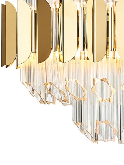 Подвесная люстра Natali Kovaltseva Rivera 81443/6C Gold