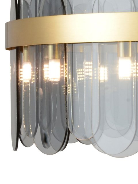 Подвесная люстра Natali Kovaltseva Valencia 91000/12C Gold Satin