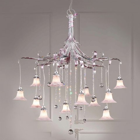 Подвесная люстра Passeri Cristallo Luxury L7685/6 dec 095