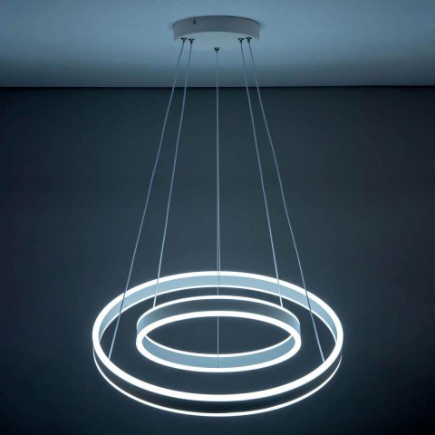 Подвесная светодиодная люстра Citilux Дуэт CL719640