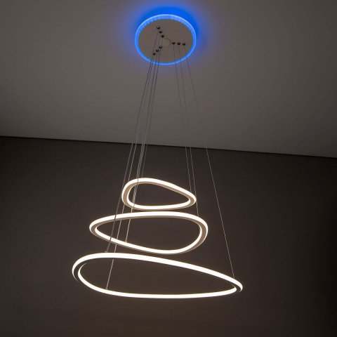 Подвесная светодиодная люстра Citilux Неон Смарт CL731A330E